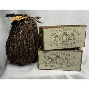 Fall Decorations Lot Fall Autumn Thanksgiving Farmhouse Rustic